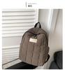 2023 novo estilo pequena mochila fresca feminina japonesa simples casual leve impermeável mochila personalidade moda marca bolsa