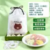 Capa de Filme Plástico Descartável para Cozinha Cobertura Doméstica de Grau Alimentício para Geladeira Cobertura de Vegetais Filme Plástico Elástico e Espessado com Boca Elástica
