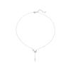 Collar de Mariposa Perla Diamante Brillante para Mujer, Diseño de Nicho Estilo Ins de Lujo Ligero, Cadena para Clavícula, Nuevo Estilo como de Hada