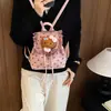 Ins mochila pequeña estilo coreano de nicho bolsa de doble hombro para niñas 2026 nueva linda mini mochila infantil de lunares moderna