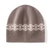 Nueva colección de otoño e invierno: Gorros de punto de cachemira versátiles, estilo retro, para hombres y mujeres, con orejeras para abrigar y comodidad