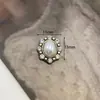 Acessórios de joias de placa de flor de pérola e diamante de liga requintada, botões de incenso pequenos de temperamento, acessórios para roupas e bolsas, acessórios de cabelo DIY