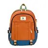 Mochilas Escolares para Niños y Niñas, Bloques de Color, Gran Capacidad, Mochilas Nuevas Ligeras y Versátiles para Estudiantes de Primaria, Adecuadas para Grados 3-6, Transfronterizas