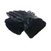 Guantes de pantalla táctil invierno hombres exterior cálidos impermeables cuero PU guantes conducción motocicleta puesto venta al por mayor guantes de regalo