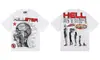 Transfronterizo Hellstar Hellstar Verano Nuevo Marca de Moda Europea y Americana Camiseta de Manga Corta Holgada para Hombre y Mujer Nfc