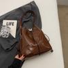 Bolso bandolera estilo occidental de moda 2024, bolso informal tipo cubo para mujer, mochila de gran capacidad a la moda