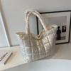 Bolsos de Mujer de Moda Este Año 2026 Nuevo Estilo Coreano Bolsos Acolchados de Algodón Bolsos de Mano Versátiles de Moda de Gran Capacidad Bolsos de Hombro para Mujer