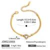 Jieding Pulseira Europeia e Americana de Aço Inoxidável com Zircônia Luxo Leve Nicho Feminino Sensação de Alto Padrão Joia de Mão Cor Duradoura Aço Titânio Ornamentos Transfronteiriços