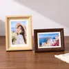 Marco de Fotos de Madera Retro Simple de 6 pulgadas para Mesa de Escritorio Marco de Rompecabezas 3D de 10 pulgadas Marco para Colgar en la Pared Uso Horizontal y Vertical Ventas Directas del Fabricante