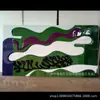 Escultura Decorativa de Pared con Relieve de Flor y Planta de Campus Personalizada de Fibra de Vidrio del Fabricante de Guangzhou