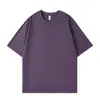 Camiseta de Manga Corta Romana Fresca de Lyocell Estilo Nuevo de Verano para Hombre, Casual y Versátil, Color Sólido de Manga Corta, Corte Holgado, Transpirable