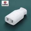 Accesorios de monitoreo de circuito cerrado para interiores y exteriores enchufe hembra de dos orificios enchufe de alimentación de dos polos enchufe hembra para electrodomésticos venta al por mayor