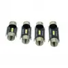 Lámpara de lectura caliente de comercio exterior 7020 1SMD decodificación lámpara de doble punta 31MM 36MM 39MM 41MM 12V