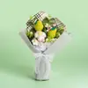 Ramos de Flores Tejidas Transfronterizos, Frutas de Hilo, Flores Artificiales, Regalos de San Valentín, Flores Eternas, Souvenirs para el Hogar del Día de San Valentín Chino