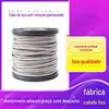 8 Cabos de Aço Galvanizado por Imersão a Quente 6*37 com Alma de Fibra, Zincado Eletricamente, Antigirop, Equipamento de Içamento Prensado, Multi-Fios