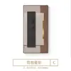 Pintura decorativa geométrica abstracta para recibidor, estilo Wabi-Sabi, colgada directamente frente a la puerta, creando una atmósfera sofisticada para la sala de estar, el pasillo o el corredor