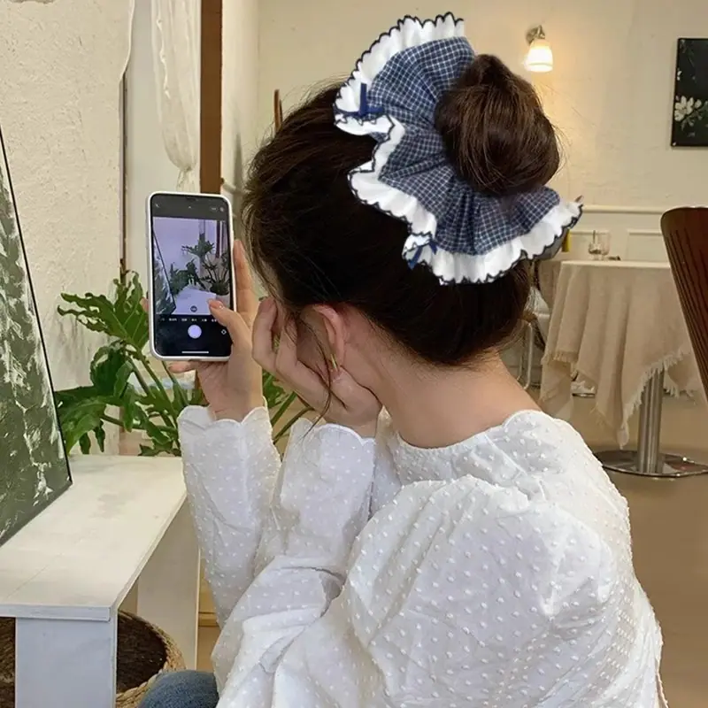花边发圈