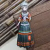 Imanes de Madera para Nevera con Personajes de Tendencia Nacional en Stock, Souvenirs Turísticos Creativos con 56 Grupos Étnicos, Diseños de Emperador y Emperatriz, Venta al por Mayor a partir de Una Pieza