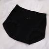 Ropa interior modal sin costuras para mujer, pantalones cortos triangulares de una pieza sin costuras de cintura media y talla grande para chica gordita.