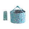 Cubo de baño de pies para viajes y camping, cubo de baño de pies portátil y plegable para exteriores, bolsa de baño de pies para el hogar, cubo de baño de pies multifuncional para el hogar