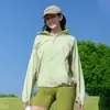 Roupa de Proteção Solar Semelhante ao Modelo Usado por Celebridades, Feita de Fio Original Estilo Montanha, para Mulheres e Homens, Adequada para Uso ao Ar Livre, Proteção UV, Leve, Respirável e à Prova de Vento