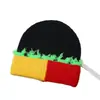 Gorro de Punto Desgastado de Moda Cálido Dopamina para Otoño e Invierno, Gorro Desgastado Unisex, Elegante Gorro para Exteriores, Versátil a la Moda