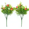 Decoración de Frutas Artificiales para Sala de Estar Mesa de Comedor Arreglo Floral Decoración del Hogar Ramo de Plástico Limón Fruta Auspiciosa
