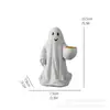 Decoração de Pingente de Fantasma de Balanço de Halloween Site Layout Adereços Pendurado Fantasma Fantasma Fantasma Pingente Fantasma Presente de Festival Fantasma