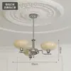 Lustre Vintage Estilo Francês Bauhaus para Sala de Estar Zhongshan Luminárias Retro de Madeira Maciça para Quarto Principal Nórdico Sala de Jantar