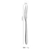 Tenedor de acero inoxidable 304, cuchillo para pastel, cuchillo y tenedor de postre para el hogar, tenedor de fruta chapado en color de lujo ligero, tenedor de fruta de alto valor