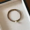 Goma de Pelo Elegante Sencilla de Perlas para Mujer Moda Coreana Alta Elasticidad Banda de Goma Duradera Cuerda para el Cabello Estilo Coreano Cuerda para el Cabello No Dañina