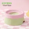 Tigela de Água Flutuante para Gato de Estimação Cor Dopamina Tigela de Água Tigela de Água Suspensa para Cão Garrafa de Água Não Molha a Boca Tigela de Gato Tigela de Cão