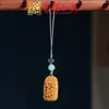Yiming Xianyuan Sândalo Corrente de Celular Pingente Zodíaco Vários Materiais e Estilos Criativo DIY Joias Pingente Acessórios