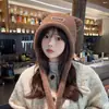 Gorros de Lana para Protección de Orejas de Invierno para Hombres y Mujeres, Gorros de Punto Cálidos, Gorros para el Frío, Gorros Baotou a Prueba de Viento y Frío para Ciclismo al Aire Libre