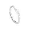Anillos de Pareja Begonia para Hombres y Mujeres Diseño de Nicho INS Anillos de Pareja de Lujo Ligero Anillo de Regalo Conmemorativo Fresco Venta al por Mayor