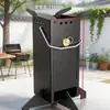 Estufa cohete, estufa de leña, estufa pequeña plegable portátil para exteriores de leña, cocina de leña, estufa de calefacción para camping y exteriores, venta al por mayor