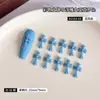 Acessórios para Nail Art Dopamina Cruz Colorido Tendência Estilo Punk Garota Popular Resina Strass Tamanhos Grande e Pequeno Decorações de Unha Usáveis