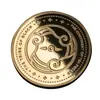 Moedas Comemorativas de Metal Ouro Puro e Prata Pura, Moedas de Ouro, Presentes Personalizados de Aniversário Cultural e Criativo para Turismo, Medalhas Comemorativas Personalizadas de Pontos Turísticos