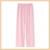 2025 Primavera e Outono Novo Estilo Pijama Estilo Desenho Animado Calças de Algodão Puro Verão Simples Casual Calças de Casa Femininas Que Podem Ser Usadas Fora