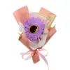 8 de Março Festival da Deusa das Mulheres Dia das Mães Simulação Buquê de Sabonetes Girassol Caixa de Presente de Mão com Flores Combinadas para Presente