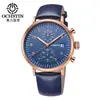 Reloj de Negocios para Hombre OCHSTIN/Augustdon Moda Tres Ojos 6 Pines Reloj Luminoso para Hombre