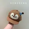 Gorra de Béisbol Delgada Linda de Dibujos Animados para Bebé de Primavera y Otoño para Niños y Niñas, Sombrero de Sol para Bebés para Viaje