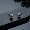 Pendientes de Cabeza de Águila de Diseño Original Transfronterizos para Hombres, Modernos y Tendencia, Pinzas Magnéticas Versátiles para Orejas para Mujeres