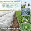Suministro transfronterizo tela anticongelante agrícola tela no tejida tela de aislamiento térmico cubierta de protección de plantas para árboles frutales verduras anticongelante antiheladas