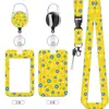 Cordão de Plástico UV com Fecho Retrátil, Porta Crachá com Nome da Marca, Porta Crachá de Trabalho, Porta Cartão de Ônibus, Porta Cartão de Identidade, Porta Cartão de Campus, Porta Cartão de Fã