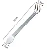 Rastrillo de mano de acero inoxidable para jardinería para aflojar tierra, voltear tierra, compactar tierra, trasplantar, limpiar, herramientas de jardinería, rastrillo para macetas