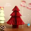 Decoraciones Navideñas Mini Árbol de Navidad de Escritorio Adornos Decoración del Hogar Escena Arreglo Props Colgantes de Regalo