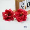 Miolo de Flor de Peônia Artificial Decoração de Casamento Arranjo Floral Pequeno Buquê Presente Criativo de Feriado Guirlanda de Flores Flores Decorativas