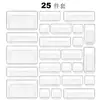 Set de Cajas de Almacenamiento con Cajones Transparentes Transfronterizas Caja de Almacenamiento para Escritorio Tocador Almacenamiento de Cosméticos Organización y Separación de Artículos Varios