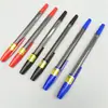 Bolígrafo de bola súper suave HO-808 gratis SA-S bolígrafo 24 recambios de bolígrafo rojo azul negro al por mayor
